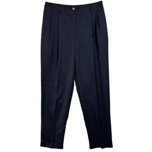 NEW‎ Vintage Haley High Waist Pleated Dress Pants 30 Size 12 Drapey Tapered 90s